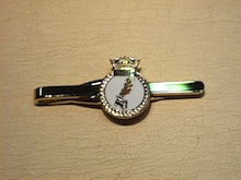 HMS Avenger tie slide - Click Image to Close